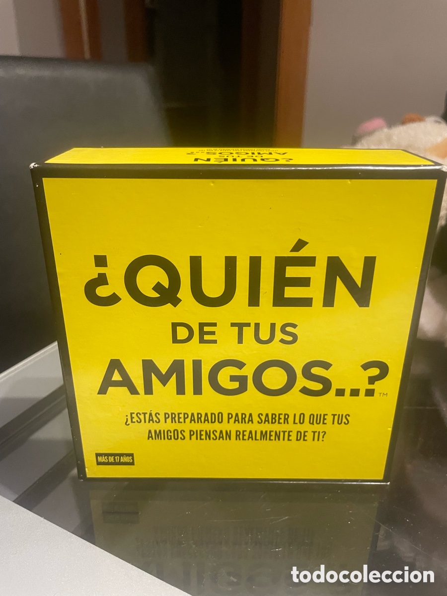 Juegos de mesa: Juego de mesa qui&eacute;n de tus amigos
