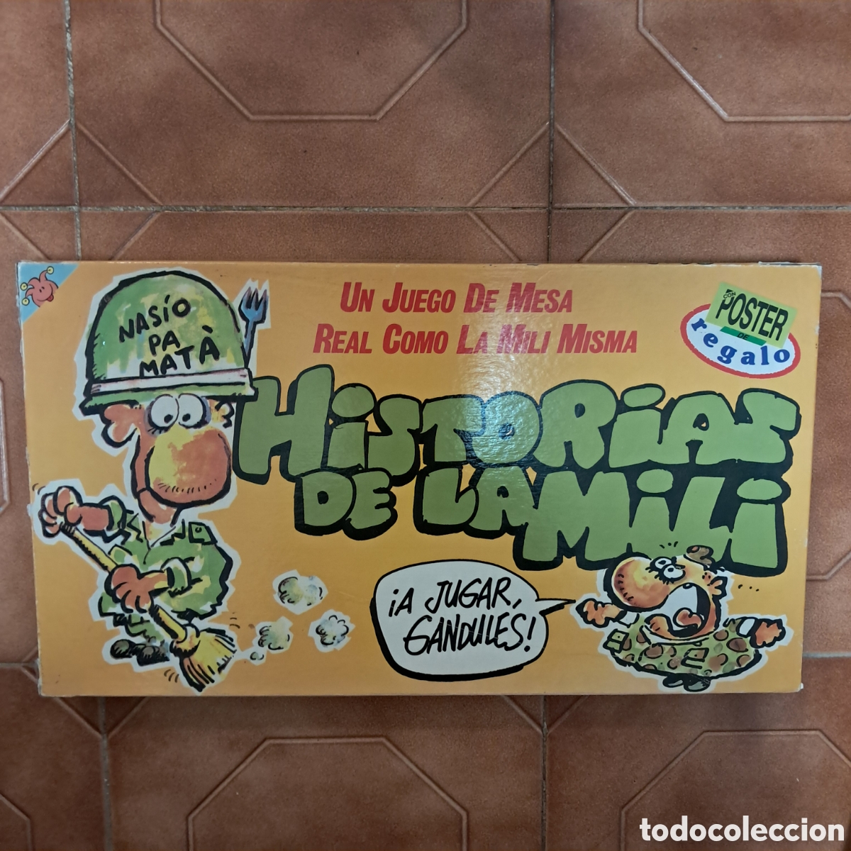 Giochi da tavolo: Historias de la puta mili CON POSTER - juego de mesa completo EL JUEVES 1989