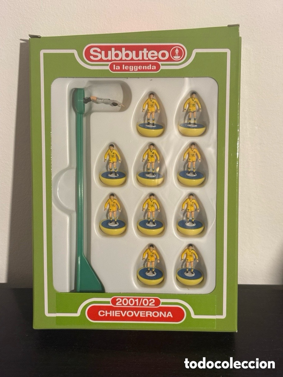Juegos de mesa: F&uacute;tbol, Subbuteo La Leggenda, Chievoverona (A17)