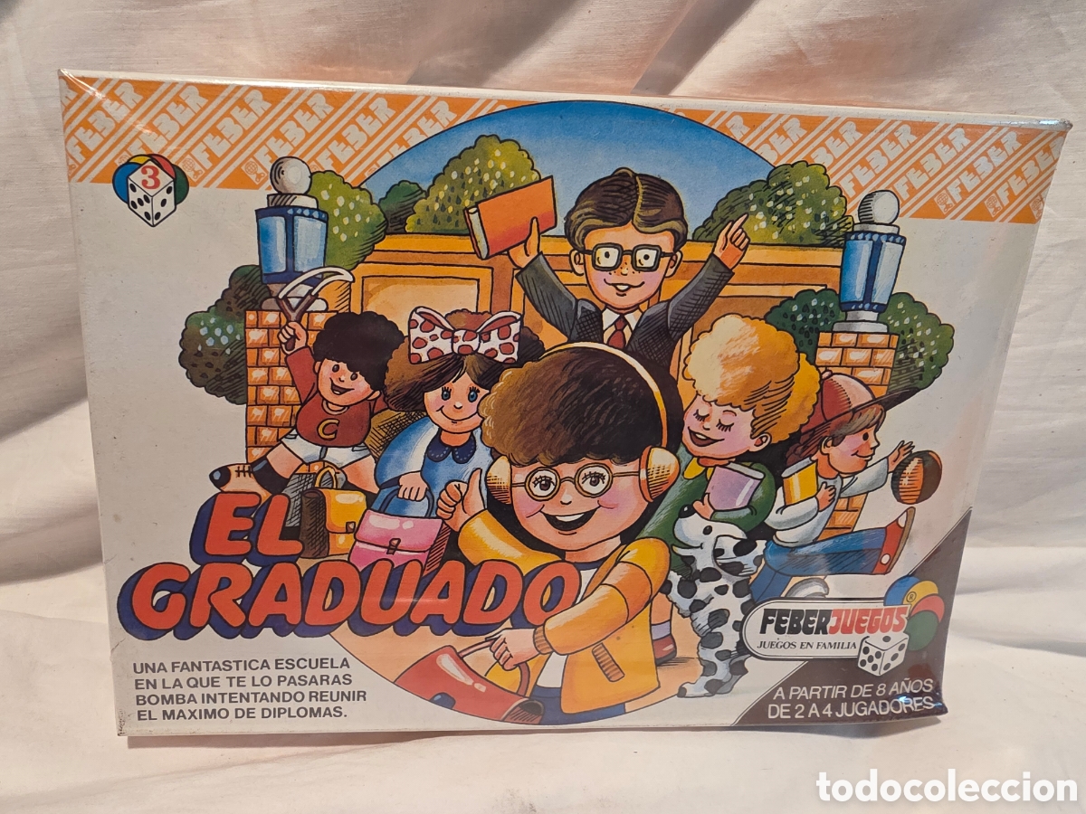 Juegos de mesa: EL GRADUADO. FEBERJUEGOS. PRECINTADO SIN ABRIR. A&Ntilde;OS 80. REF. 903.