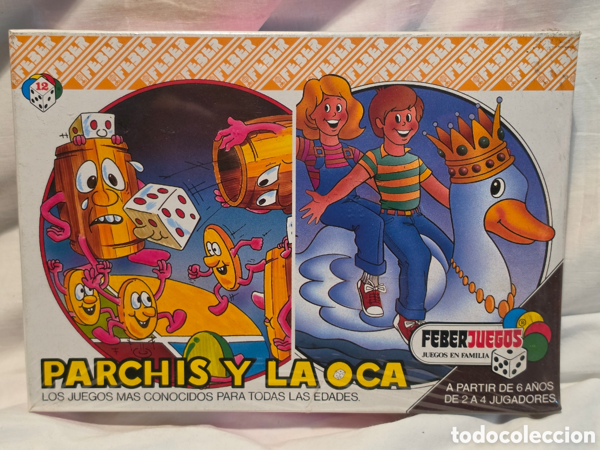 Juegos de mesa: PARCHIS Y LA OCA. FEBERJUEGOS. A&Ntilde;OS 80. REF. 912. PRECINTADO.