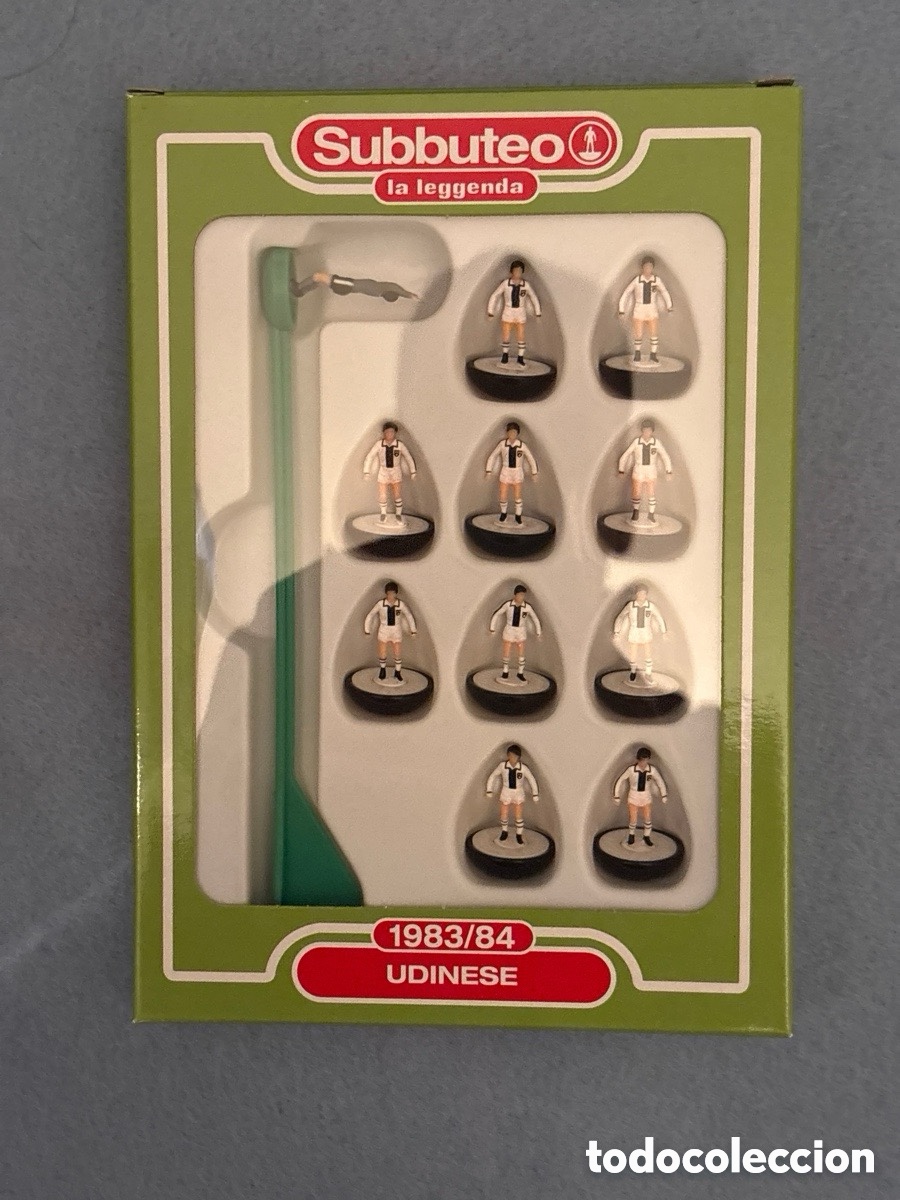 Juegos de mesa: Subbuteo La Leggenda, Hasbro, Udinese (A26)