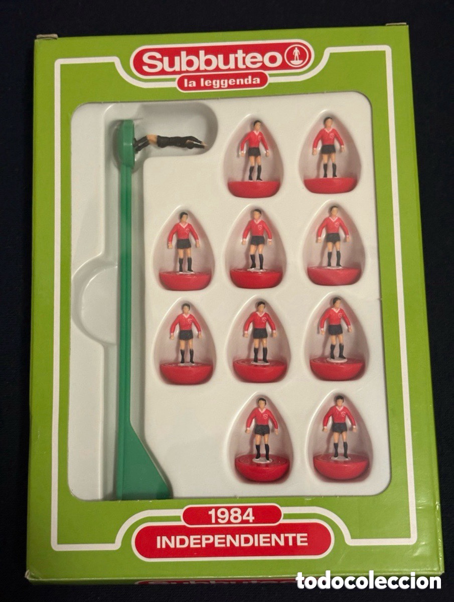 Juegos de mesa: F&uacute;tbol, Subbuteo La Leggenda, Hasbro, Independiente (A26)
