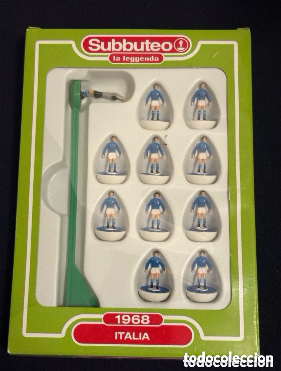 Juegos de mesa: F&uacute;tbol, Subbuteo La Leggenda, Hasbro, Italia 1968 (A26)