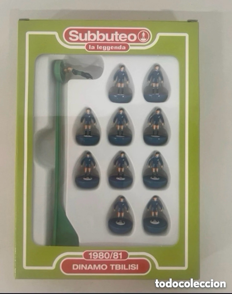 Juegos de mesa: Subbuteo la leggenda, equipo de f&uacute;tbol Dinamo Tbilisi (A17)