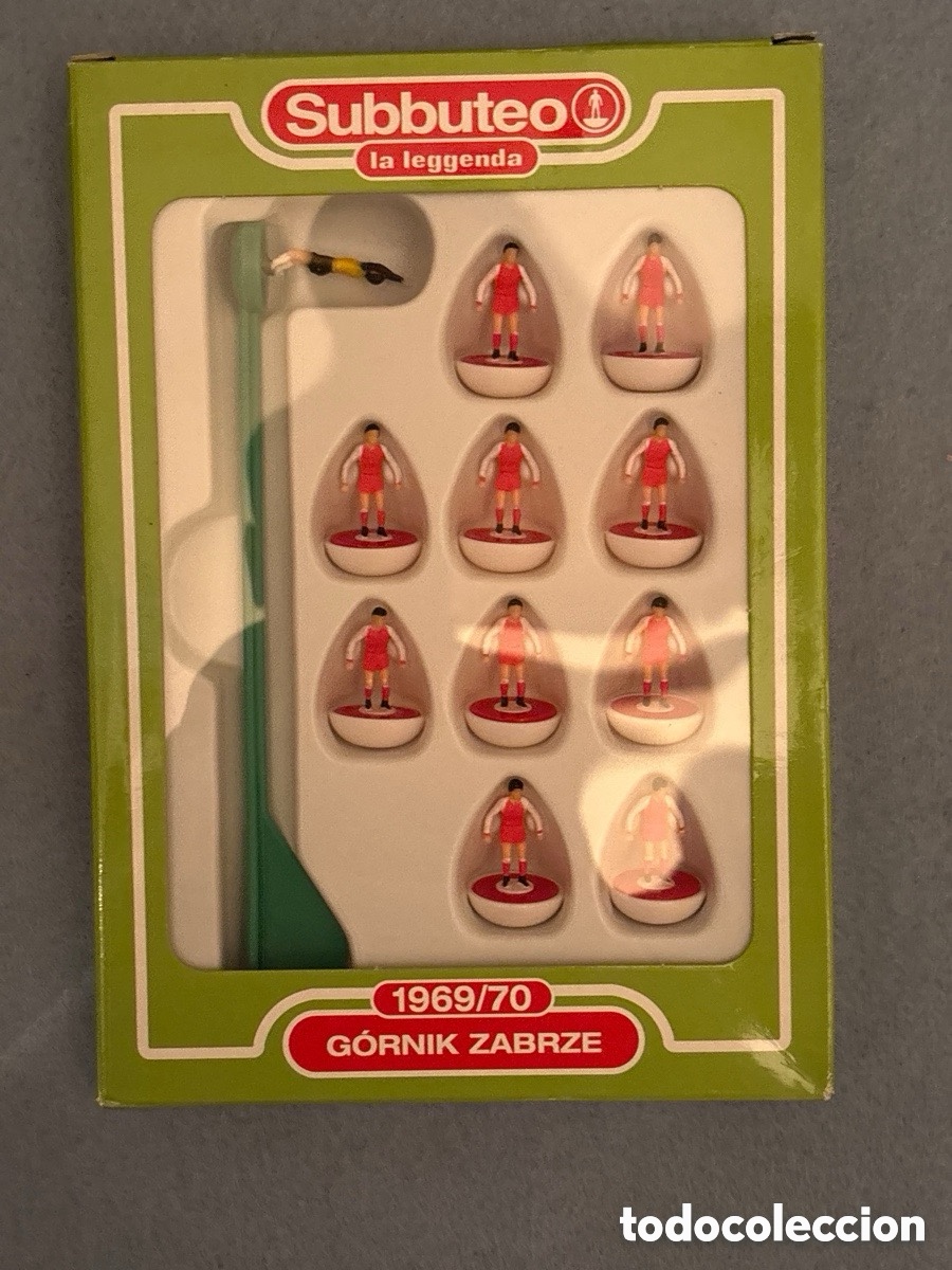 Juegos de mesa: Subbuteo La Leggenda, Hasbro, Gornik Zabrze (A26)