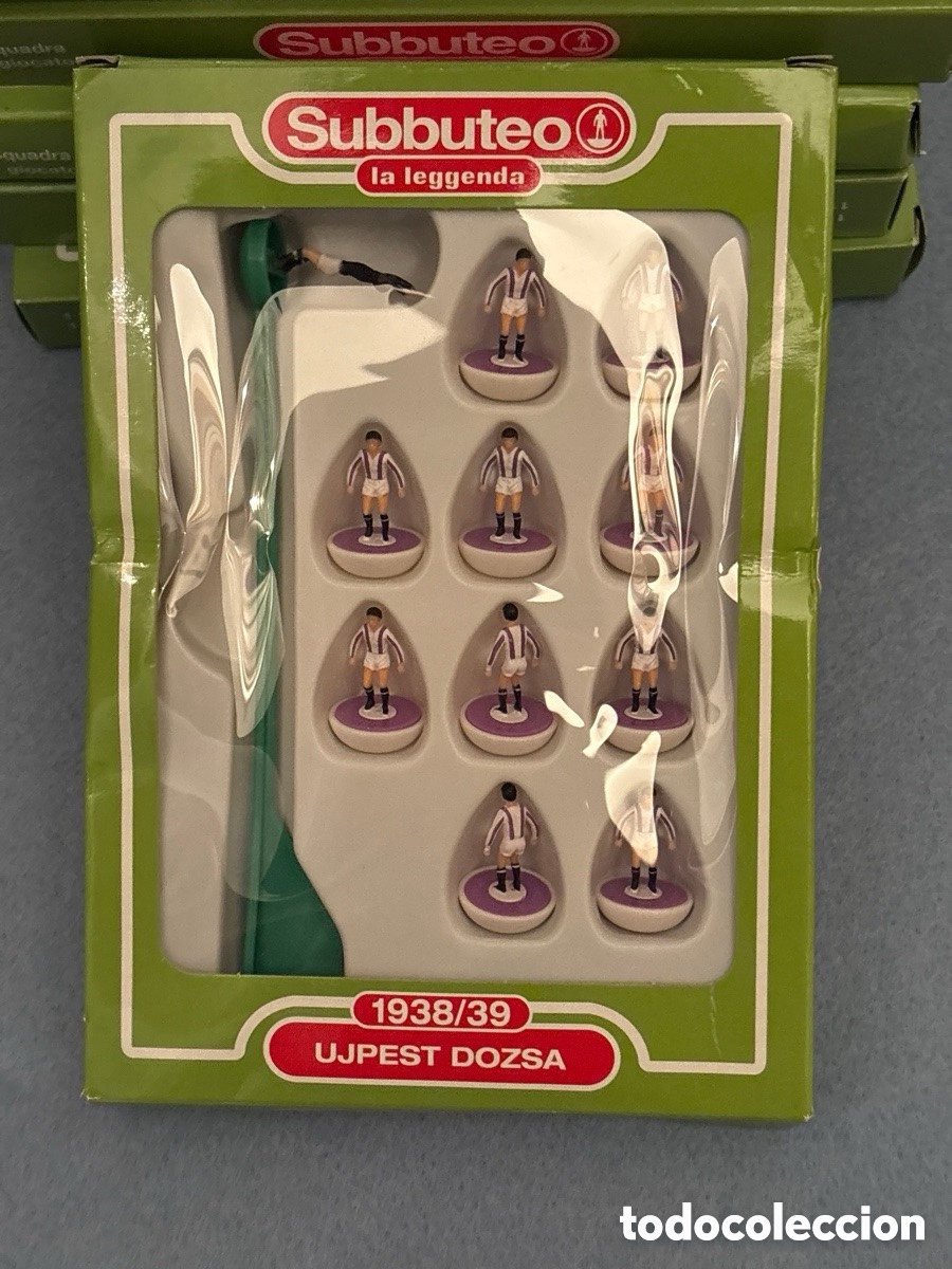 Juegos de mesa: Subbuteo La Leggenda, Hasbro, Ujpest Dozsa (A26)