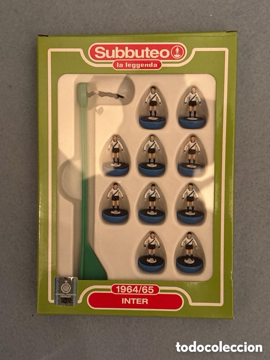 Juegos de mesa: Subbuteo La Leggenda, Hasbro, Inter 1964/65 (A26)
