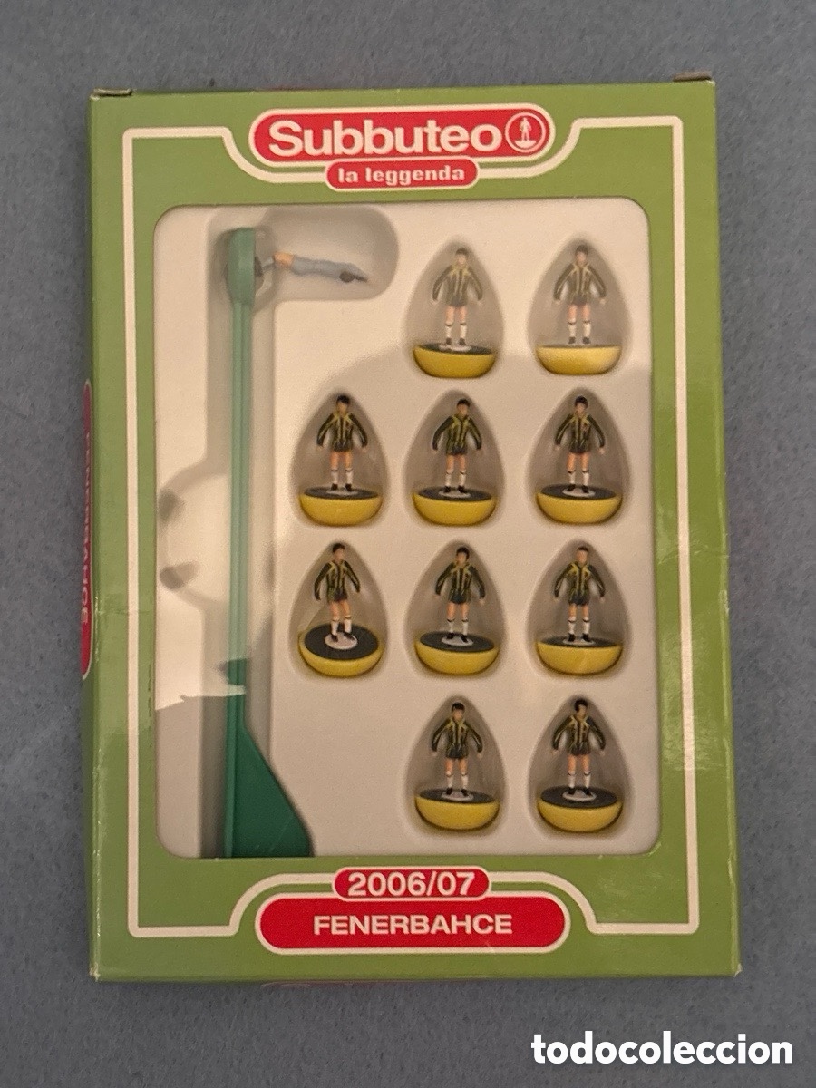Juegos de mesa: Subbuteo La Leggenda, Hasbro, Fenerbahce (A26)