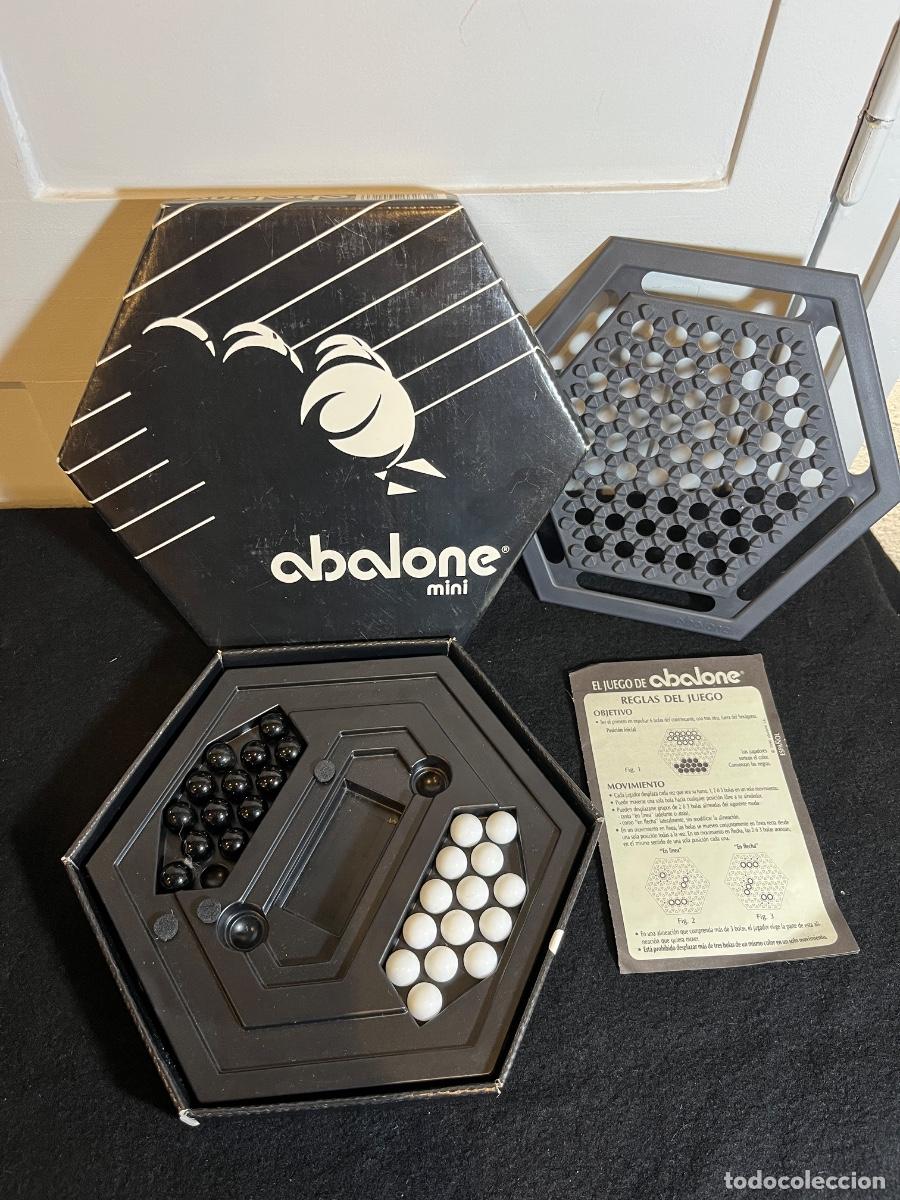 Jogos de mesa: Juego Mesa Abalone Mini Vintage Viaje A&ntilde;os 90 Completo Caja Original Estrategia Retro