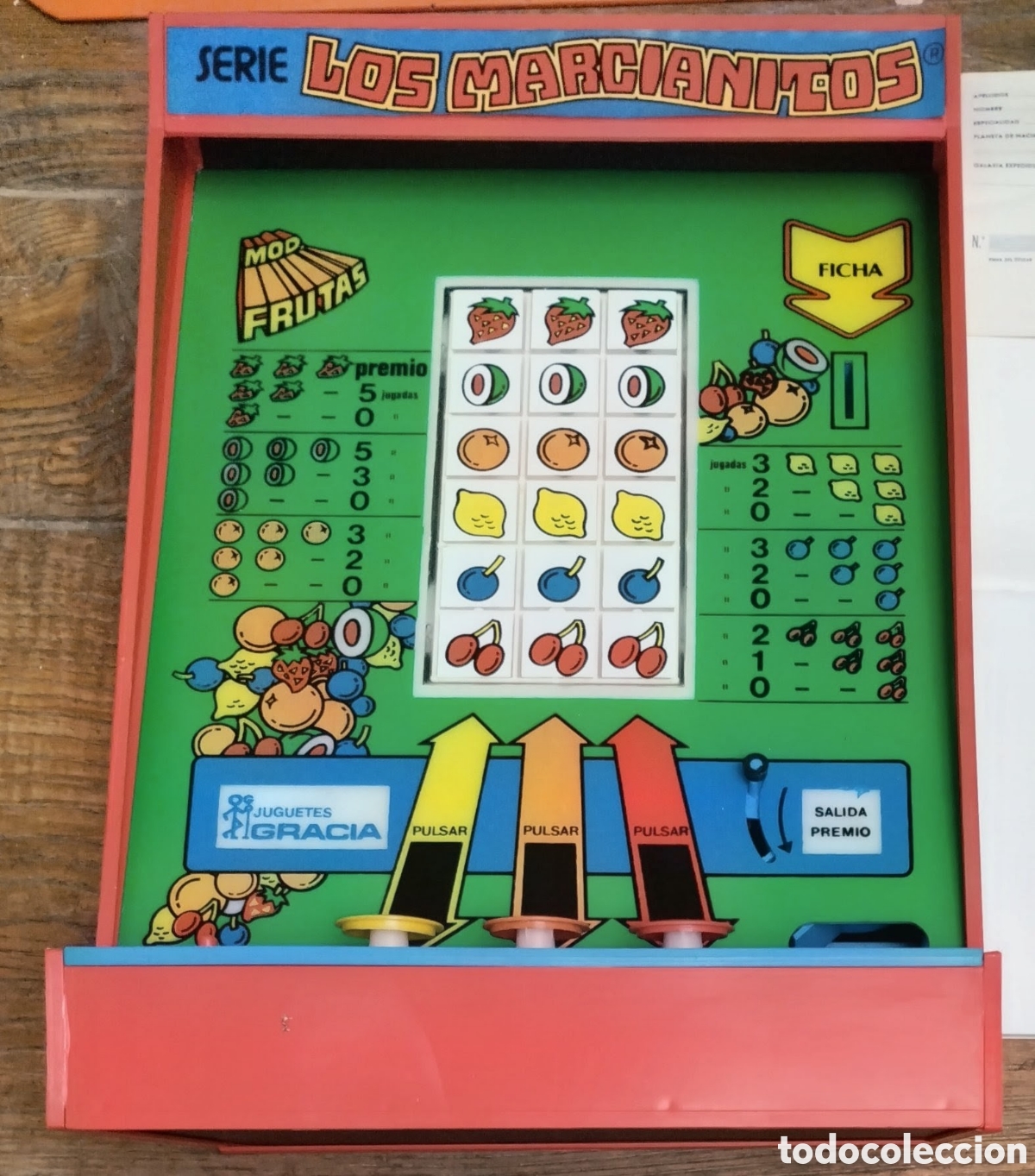 Giochi da tavolo: MAQUINA de juguete LOS MARCIANITOS a&ntilde;os 70 NUNCA FUE PROBADA porque es NUEVA SIN ESTRENAR ver fotos