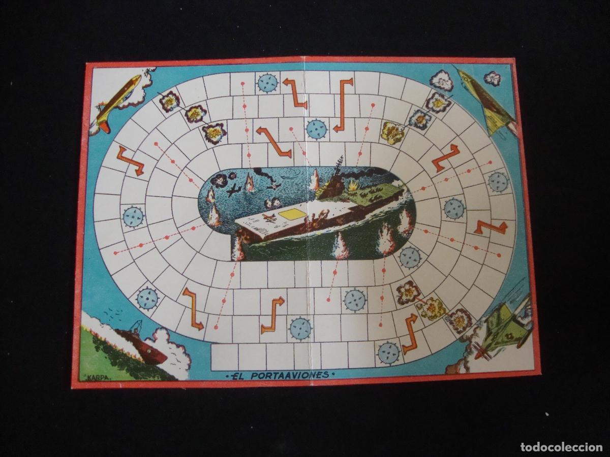 Juegos de mesa: TABLERO CARTON MEDIDAS 32 X 23 CM EL PORTAAVIONES