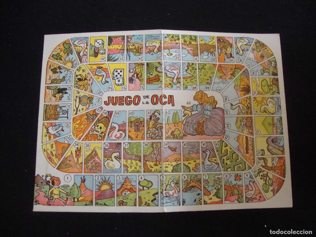 Juegos de mesa: TABLERO CARTON MEDIDAS 32 X 23 CM JUEGO DE LA OCA