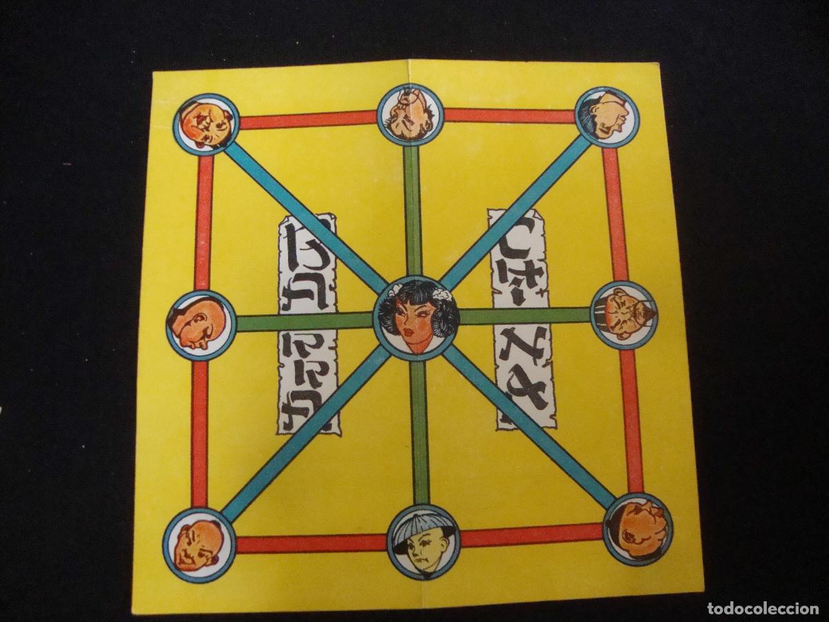 Juegos de mesa: TABLERO CARTON MEDIDAS 23,5 X 23,5 CM BARRA CHINA