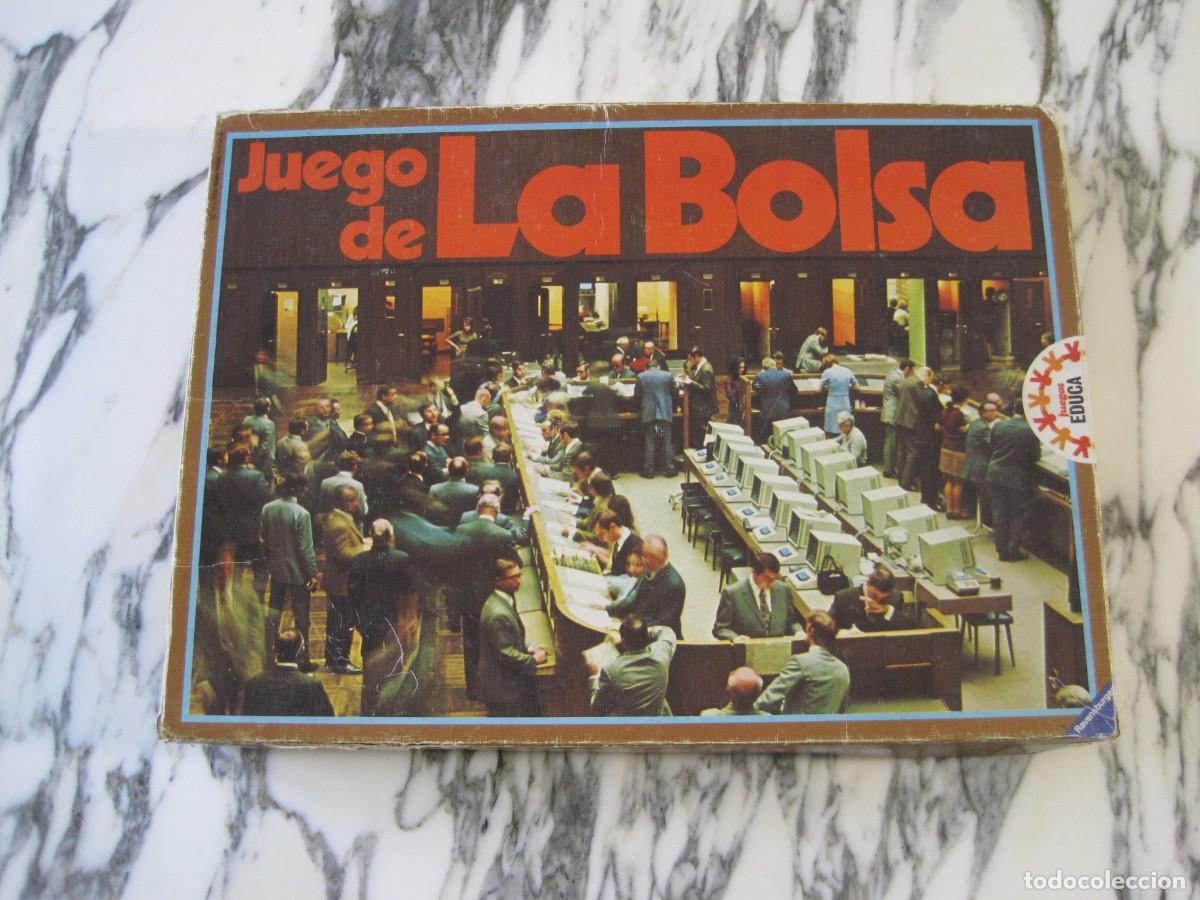 Juegos de mesa: JUEGO DE LA BOLSA - EDUCA - COMPLETO - A&Ntilde;OS 70