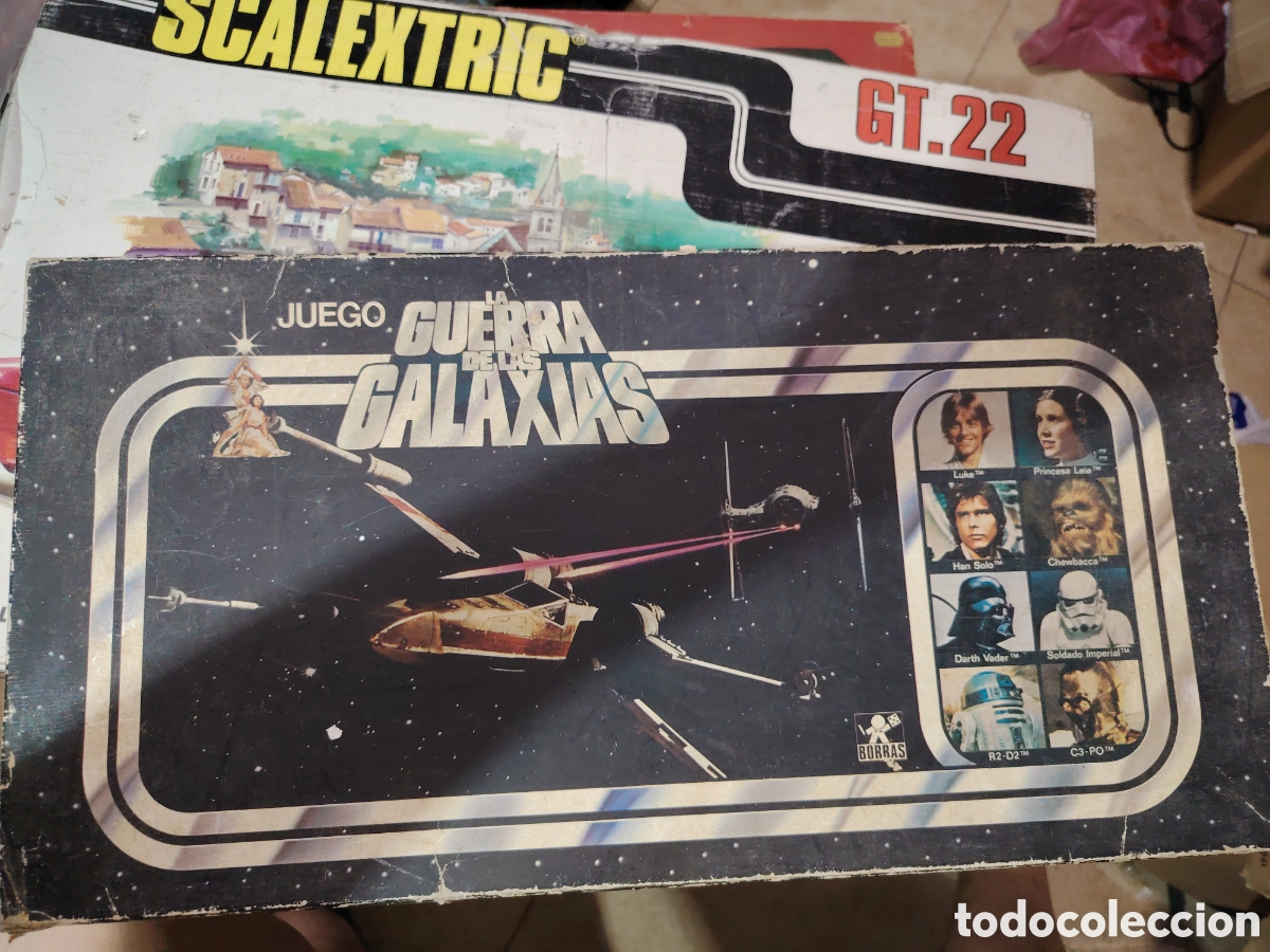 Juegos de mesa: Juego de la guerra de las galaxias de borras