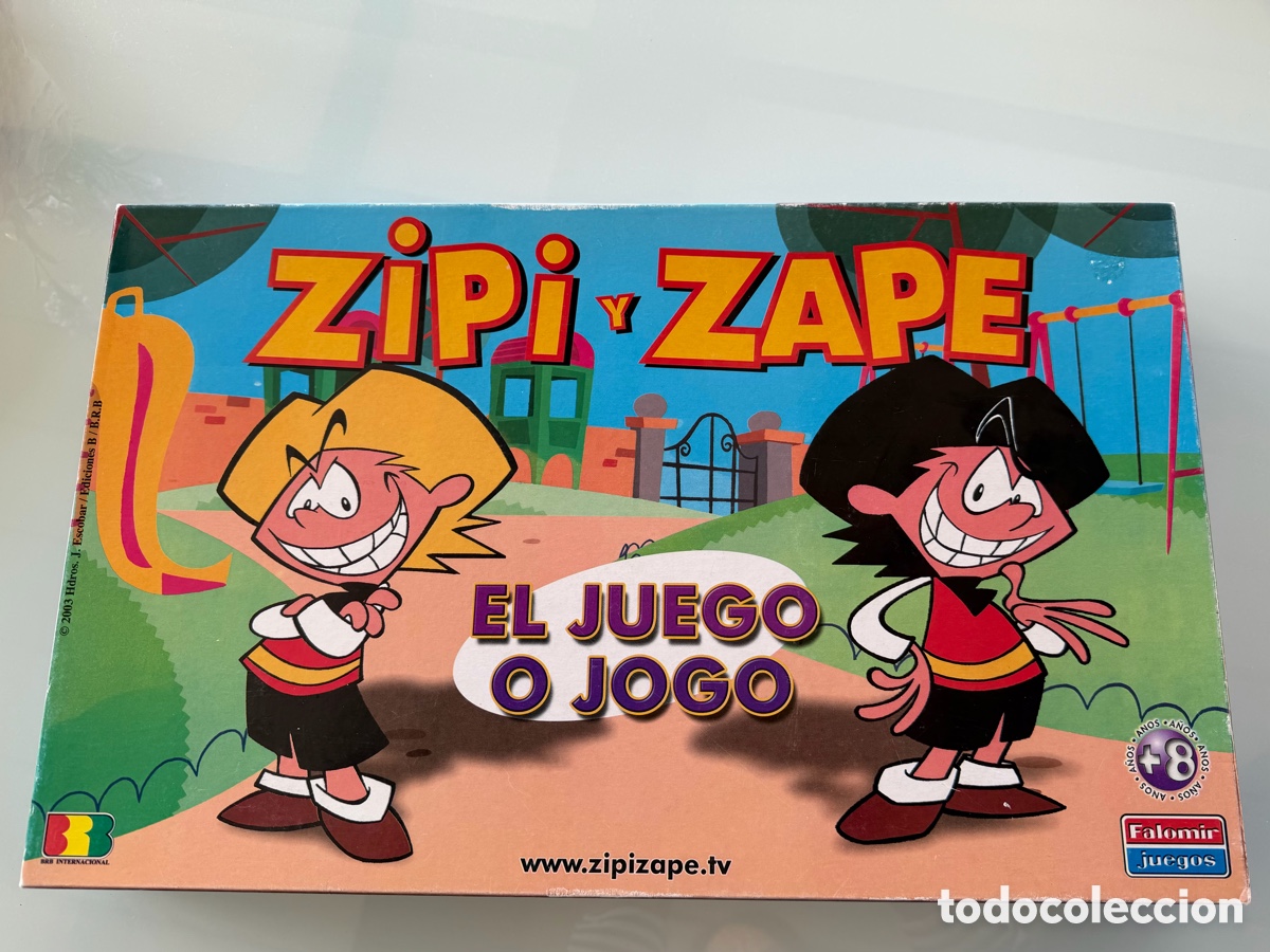 Juegos de mesa: Juego de mesa ZIPI Y ZAPE (Falomir, 2003) - 100% COMPLETO y en buen estado!