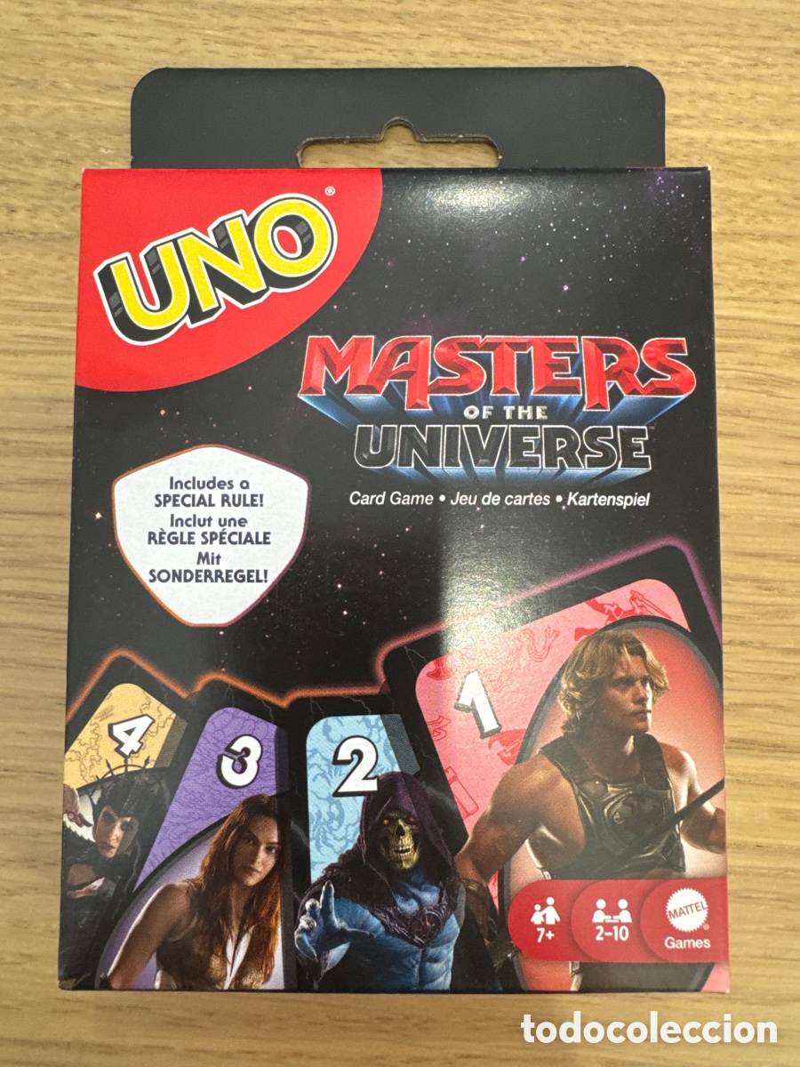 Juegos de mesa: Juego de Cartas Uno Edici&oacute;n Masters Of The Universe 2026 Movie Mattel - He-man, Skeletor