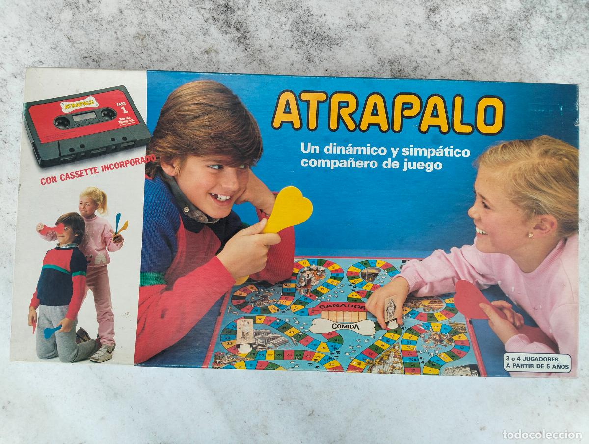 Juegos de mesa: Atrapalo un din&aacute;mico y simp&aacute;tico compa&ntilde;ero de juego mesa familiar antiguo jeux caja incompleto