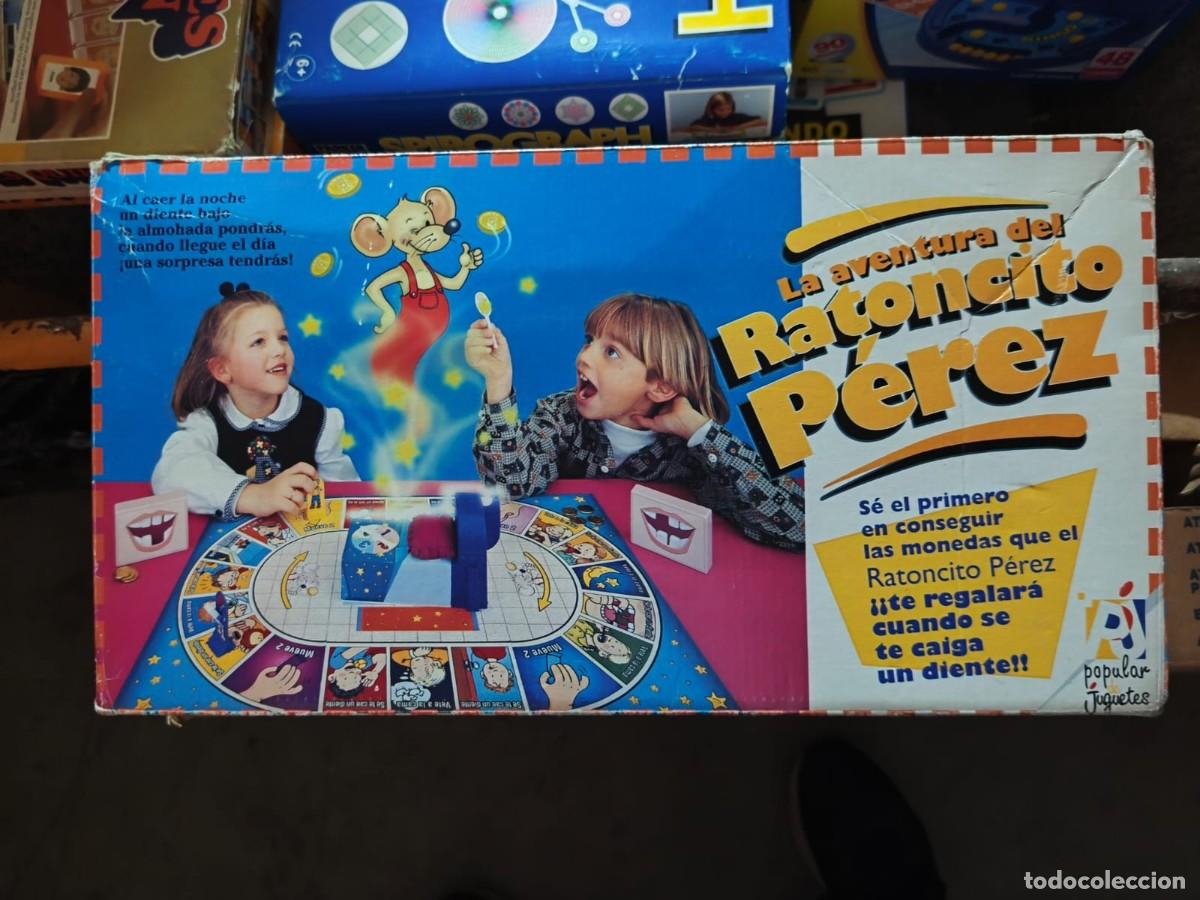 Jogos de mesa: La aventura del Ratoncito P&eacute;rez . 1997 . Juego de mesa cl&aacute;sico . Popular de Juguetes. Caja original.