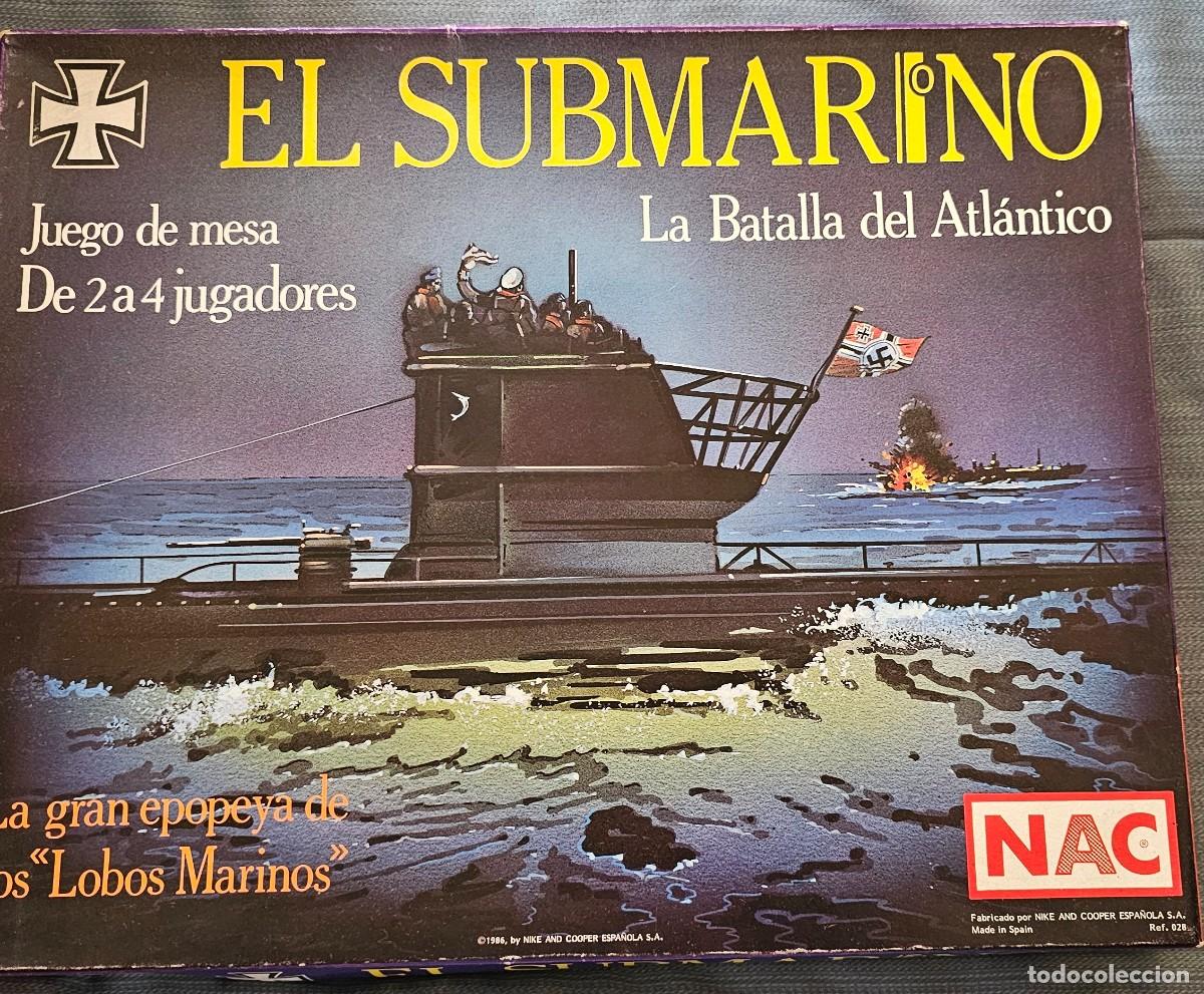 Juegos de mesa: Juego El Submarino el tratado del Atl&aacute;ntico Norte