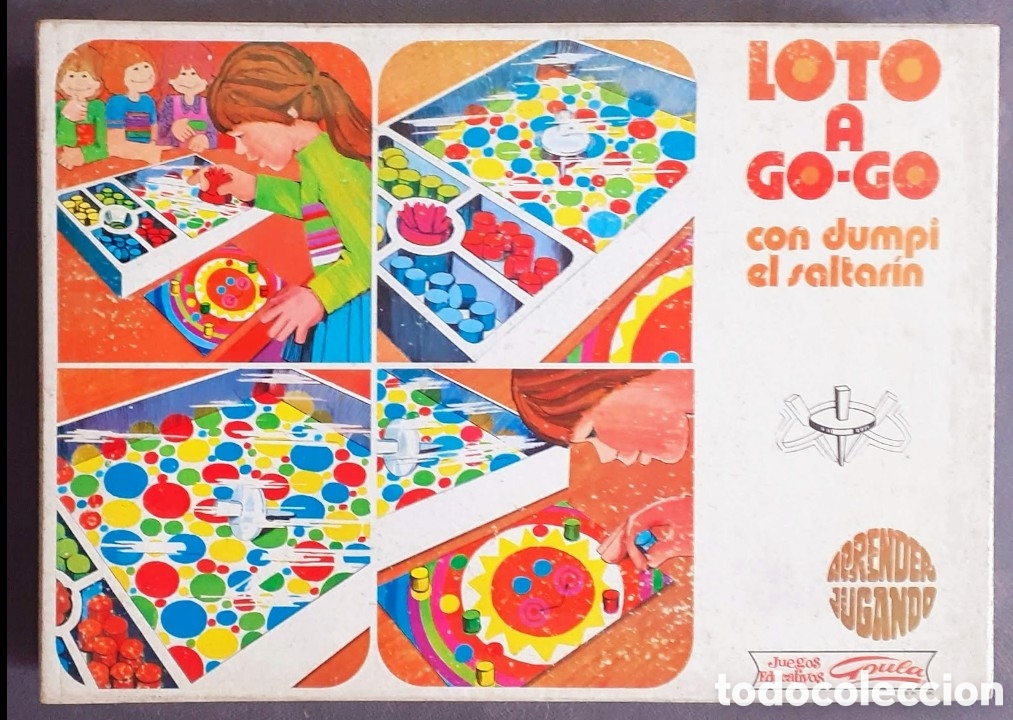 Juegos de mesa: JUEGO DE MESA LOTO A GO-GO A&Ntilde;OS 70 EMBALADO EN SU CAJA DE ORIGEN SIN ESTRENAR.