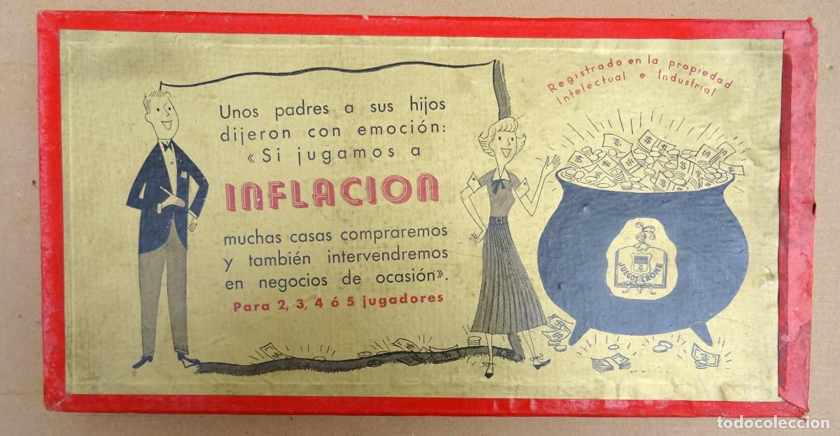 Juegos de mesa: JUEGOS CRONE INFLACI&Oacute;N FRANCISCO ROSELL&Oacute; COMPLETO A&Ntilde;OS 50