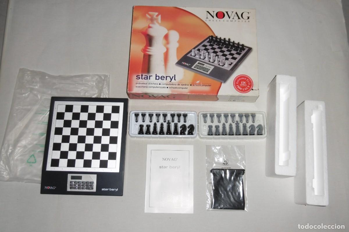 Juegos de mesa: AJEDREZ ELECTRONICO NOVAG STAR BERYL NUEVO