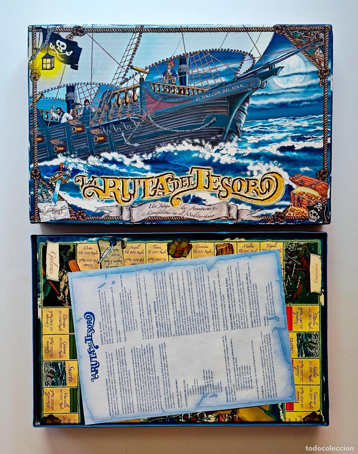 Juegos de mesa: RUTA DEL TESORO - CEFA - REEDICION 2005 - EXCELENTE ESTADO