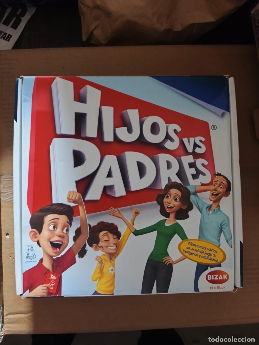 Juegos de mesa: juego de mesa &rdquo;Hijos vs Padres&rdquo; de la marca Bizak. 2019