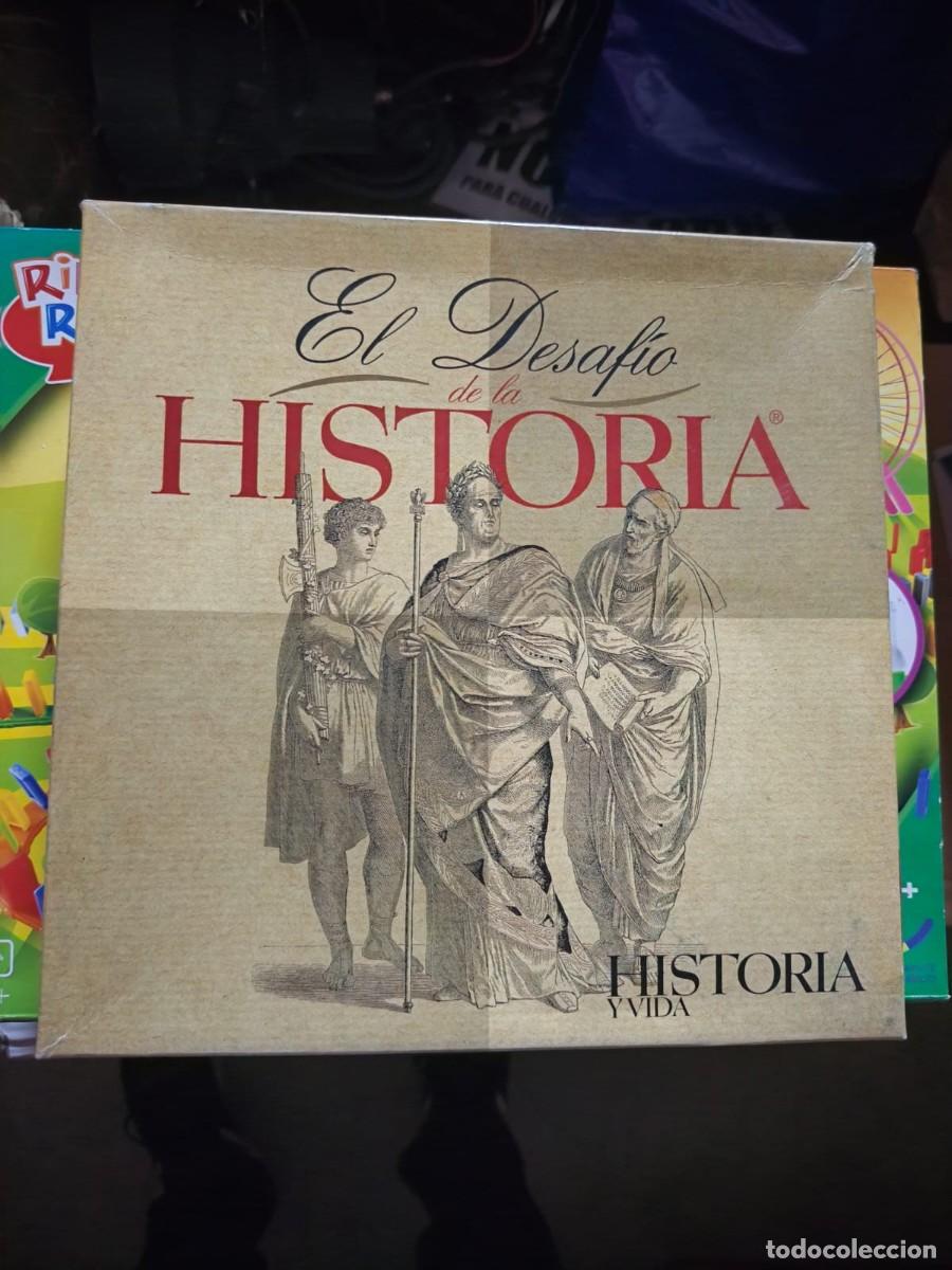 Juegos de mesa: El Desaf&iacute;o de la Historia. Revista Historia y Vida. 1988