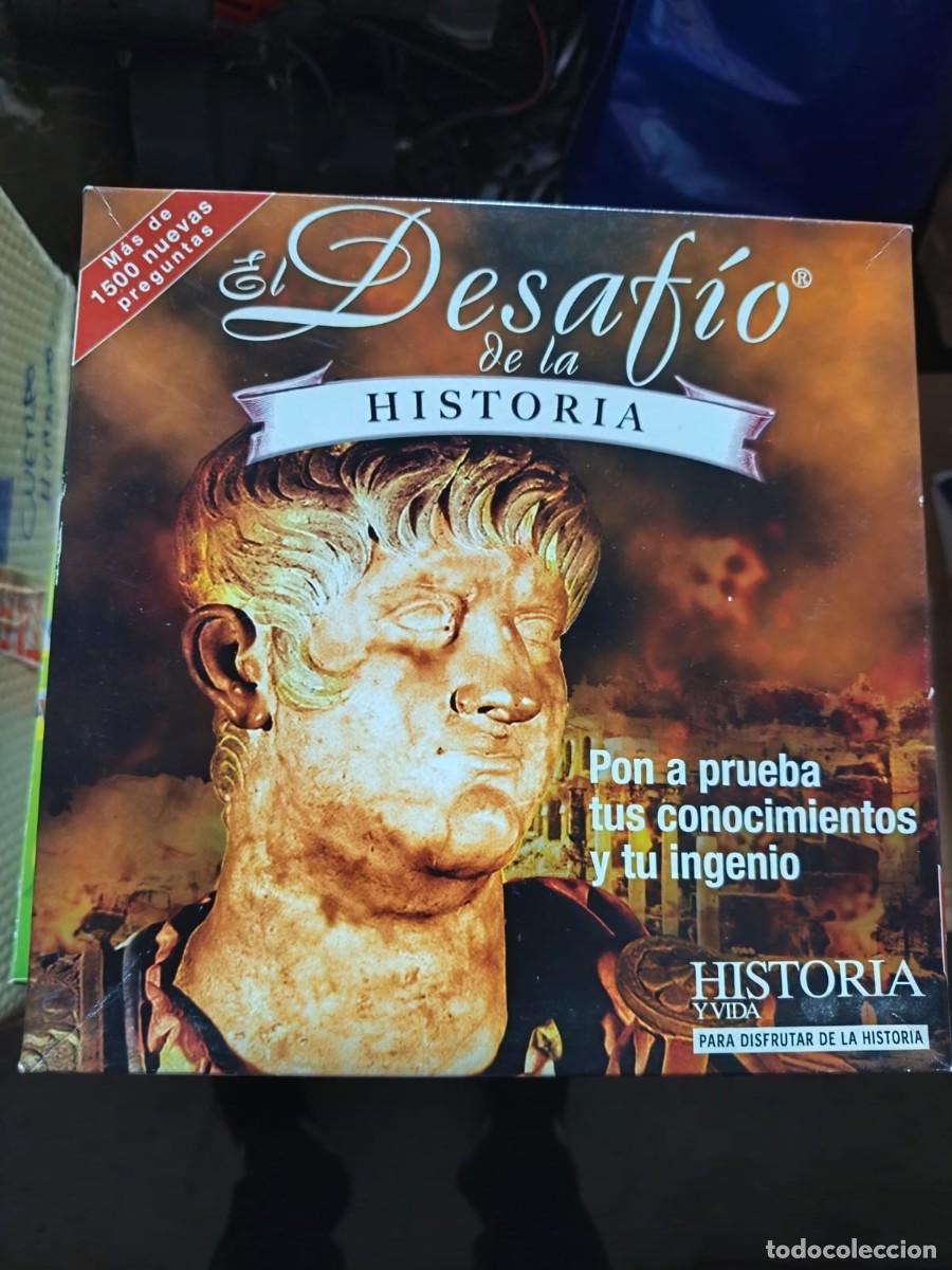 Juegos de mesa: El Desaf&iacute;o de la Historia. Juego de mesa de preguntas y respuestas. 1988
