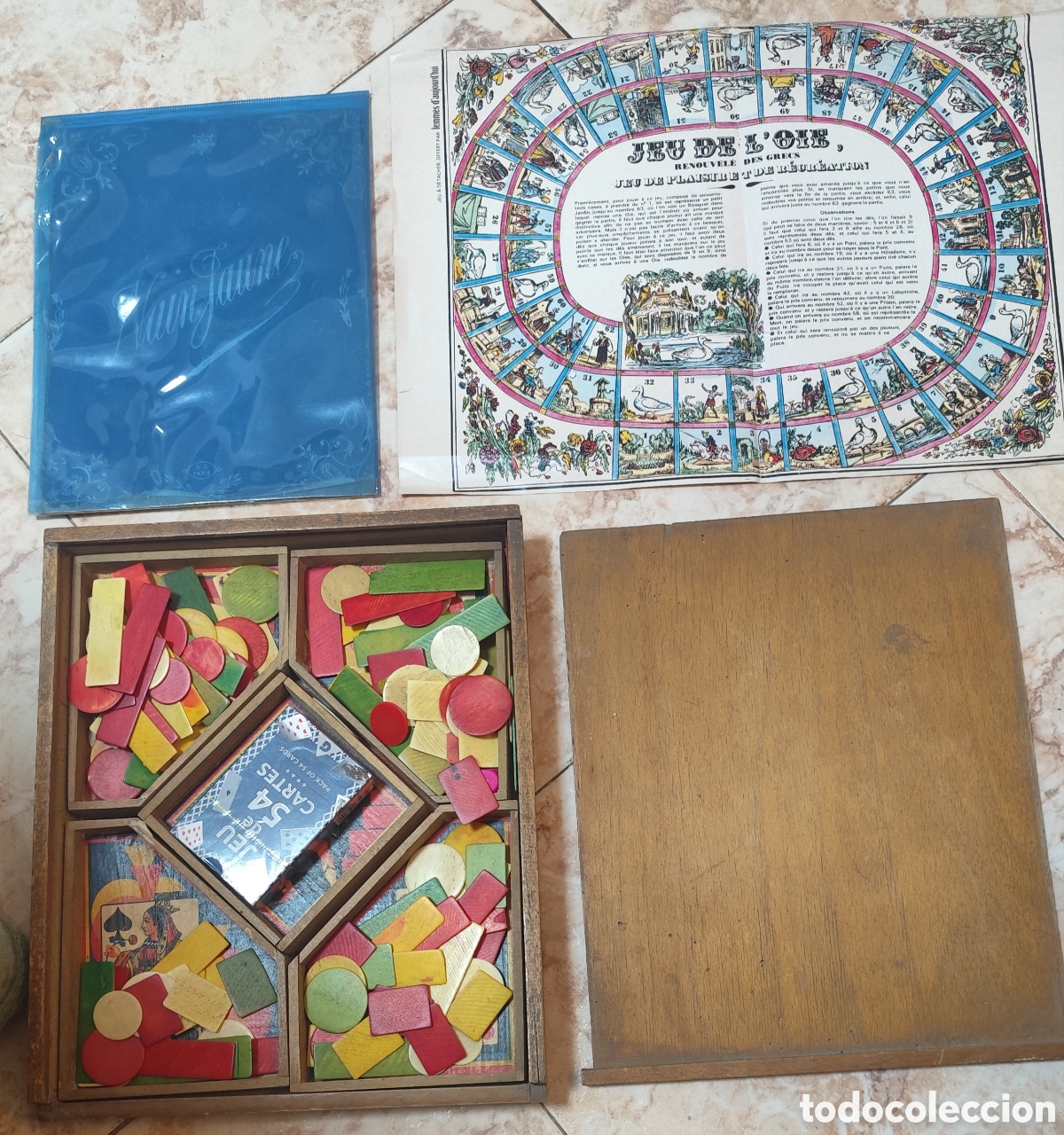 Juegos de mesa: Juego Le Nain Jaune Antiguo Franc&eacute;s