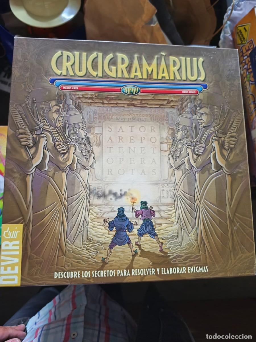 Juegos de mesa: Crucigram&agrave;rius. Devir. 2013