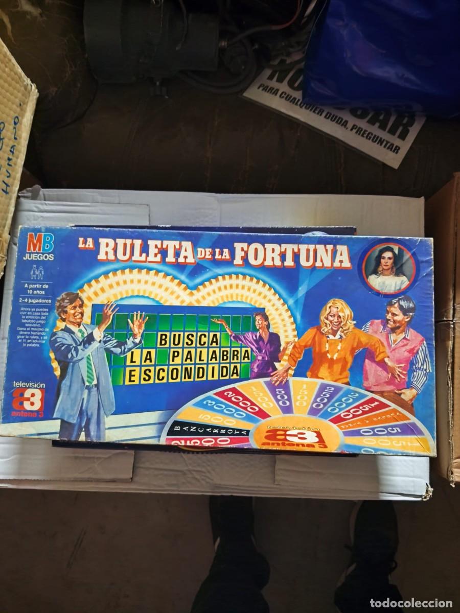 Juegos de mesa: La Ruleta de la Fortuna de MB Juegos. 1990