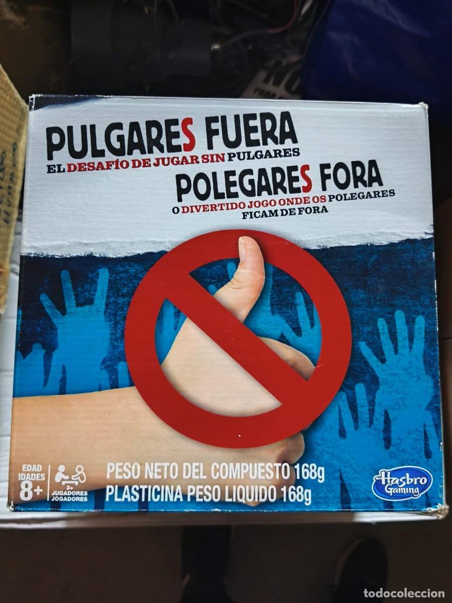 Juegos de mesa: &iexcl;Pulgares Fuera! (Reto sin Pulgares o Get a Grip) Hasbro gamming. 2017
