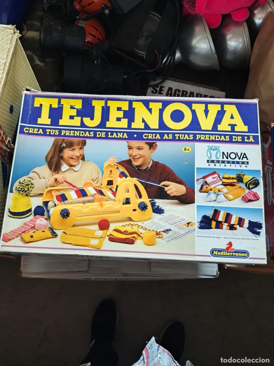 Juegos de mesa: juguete vintage Tejenova de la marca Mediterr&aacute;neo de los a&ntilde;os 90. 1996