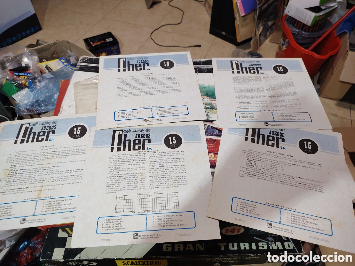 Juegos de mesa: 5 juegos de mesa fher - Foto 2
