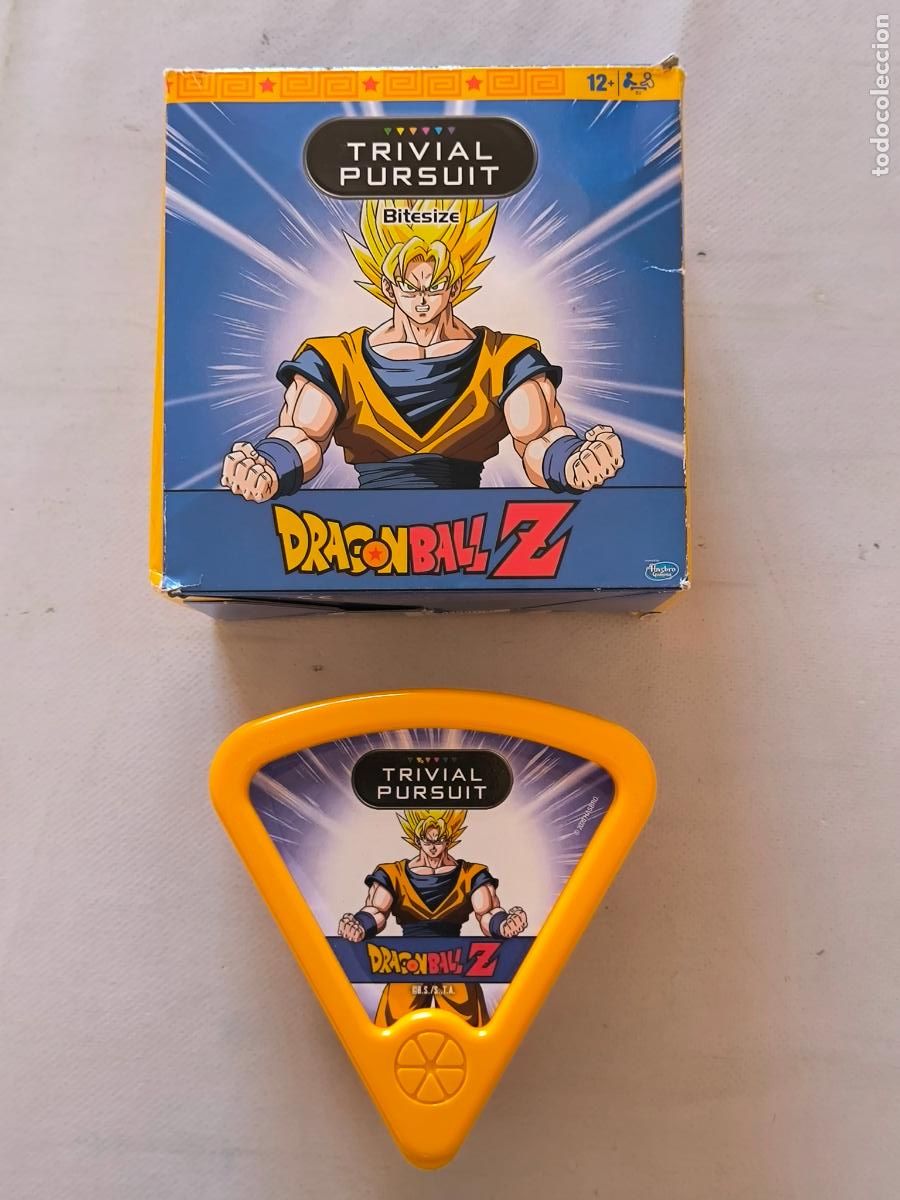Juegos de mesa: TRIVIAL PURSUIT DRAGON BALL Z - BITESIZE - COMPLETO (342)