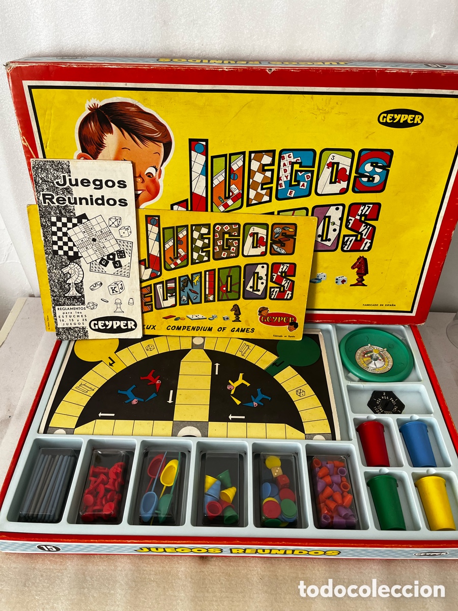 Juegos de mesa: Juegos Geyper completo
