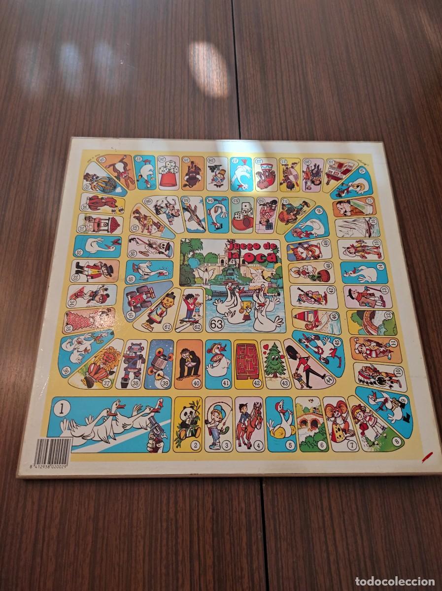 Juegos de mesa: Tablero de oca de madera