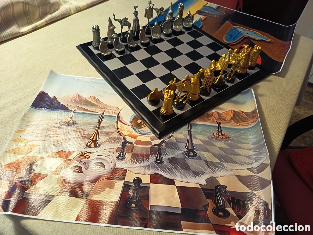 Juegos de mesa: AJEDREZ DEL ARTE DE DALI - Foto 15