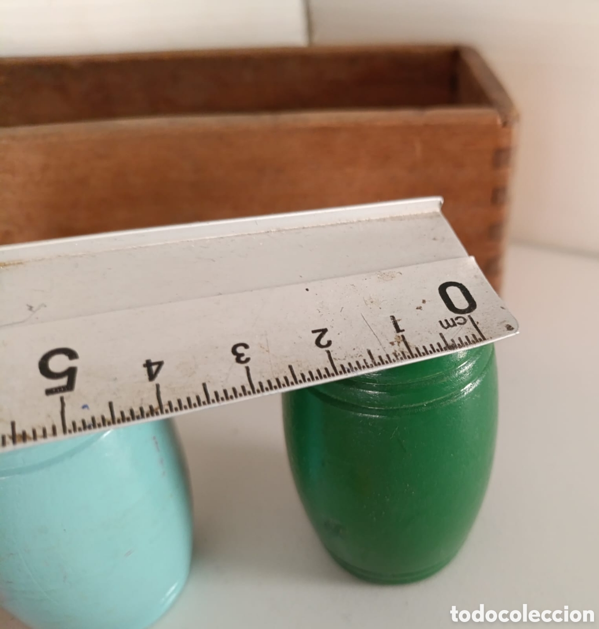 Juegos de mesa: 4 cubiletes de madera - Foto 4