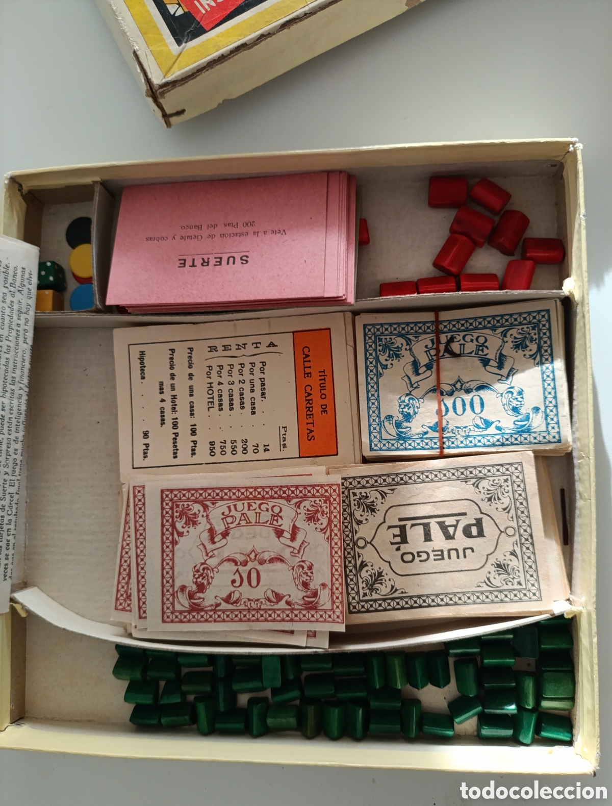 Juegos de mesa: Antiguo juego del Pale - Foto 3