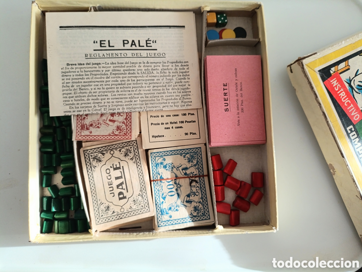 Juegos de mesa: Antiguo juego del Pale - Foto 11