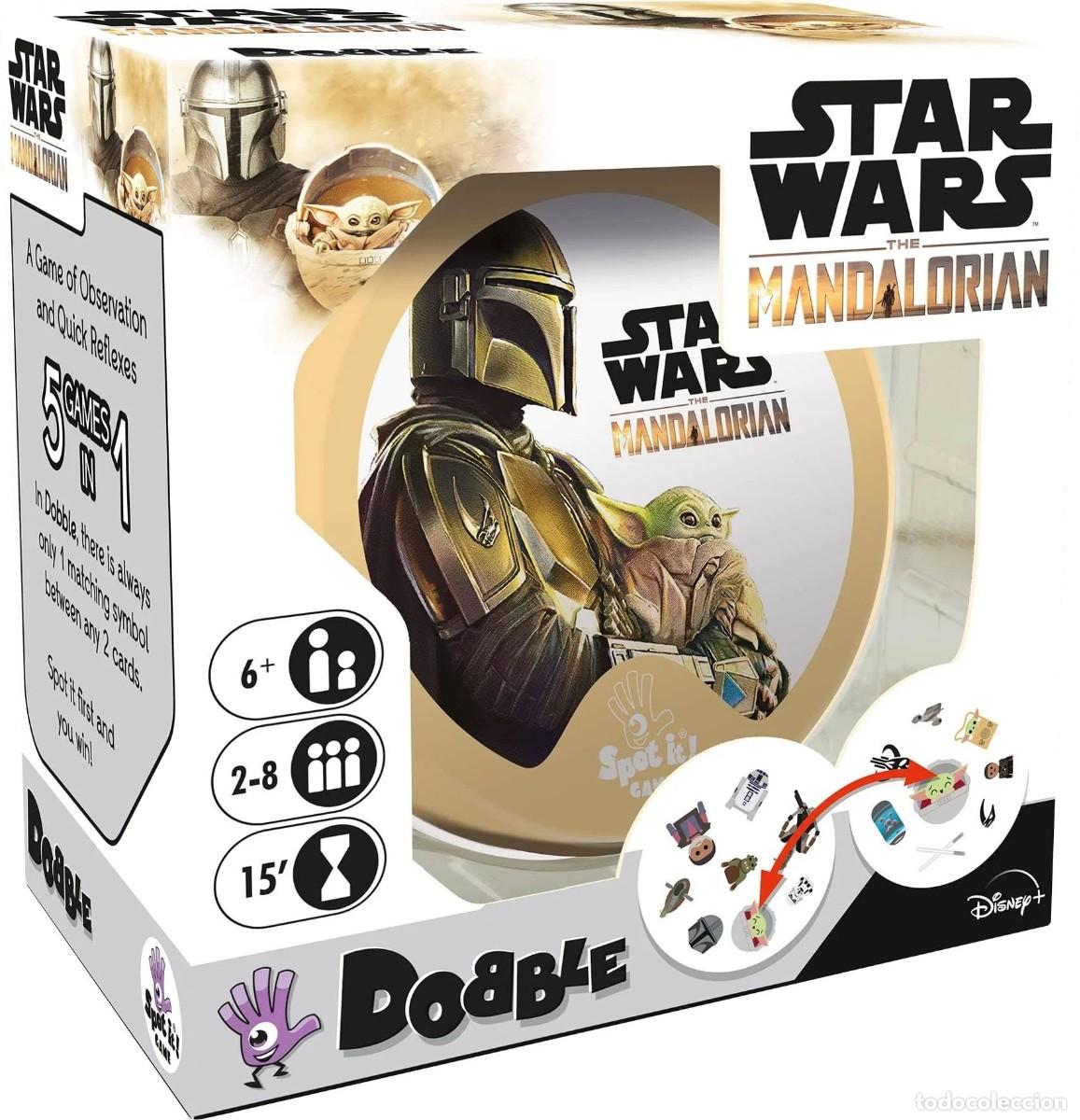 Juegos de mesa: Dobble : Star Wars Mandalorian (totalmente nuevo: Blister precintado)