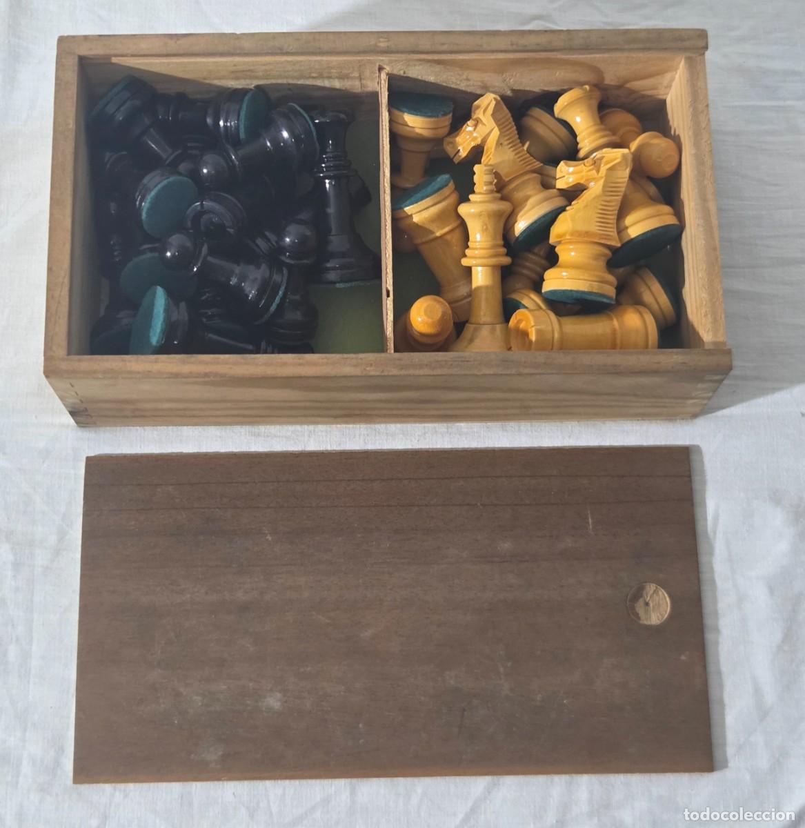 Juegos de mesa: Juego de piezas de ajedrez, Staunton, N. 5