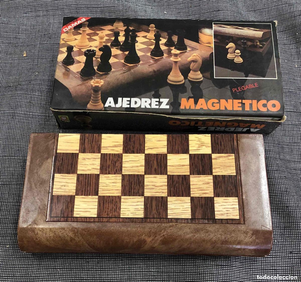 Juegos de mesa: AJEDREZ MAGNETICO PLEGABLE Y DAMAS marca chicos