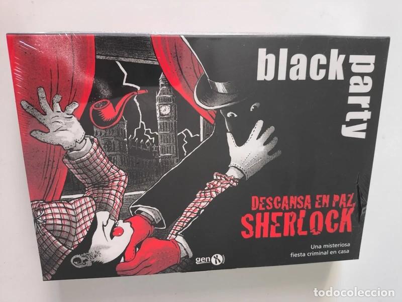 Juegos de mesa: Juego de mesa Black party descansa en paz sherlock nuevo