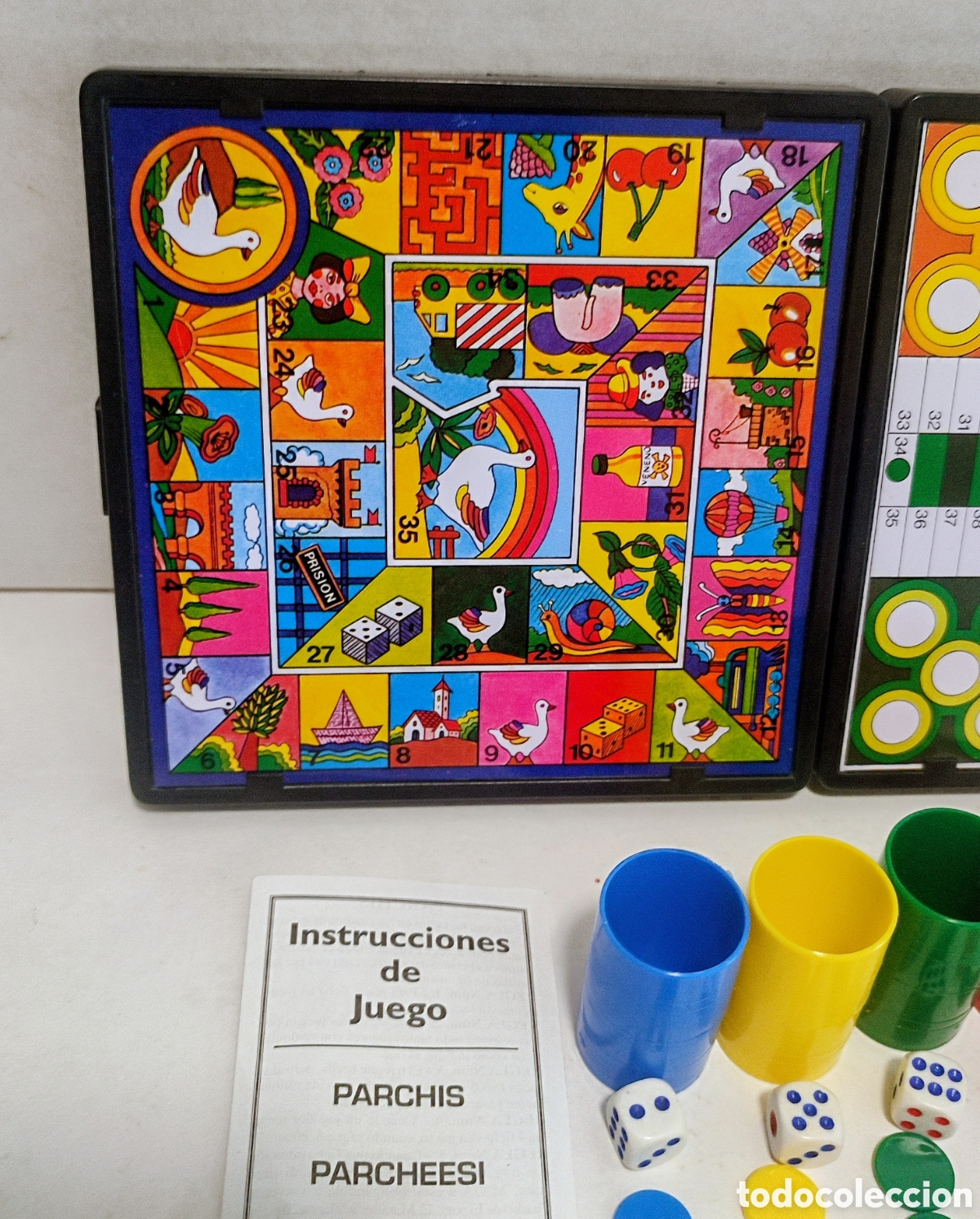Juegos de mesa: Juego de Viaje PARCHIS/OCA - Foto 2